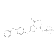 (2S,4S)-1-(tert-Butoxycarbonyl)-4-(4-phenoxy-phenoxy)-2-pyrrolidinecarboxylic acid