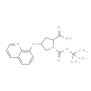 (2S,4S)-1-(tert-Butoxycarbonyl)-4-(8-quinolinyl-oxy)-2-pyrrolidinecarboxylic acid