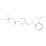tert-butyl3-((3-nitropyridin-2-ylamino)methyl)pyrrolidine-1-carboxylate