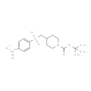 4-(4-Nitro-benzenesulfonylmethyl)-piperidine-1-carboxylic acid tert-butyl ester