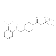 tert-butyl-4-((2-nitrophenylsulfinyl)methyl)piperidine-1-carboxylate