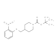 tert-butyl-4-((2-nitrophenylthio)methyl)piperidine-1-carboxylate