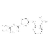 (R)-tert-butyl3-(3-nitropyridin-2-ylamino)pyrrolidine-1-carboxylate