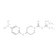 4-(5-Nitro-pyridin-2-yloxy)-piperidine-1-carboxylic acid tert-butyl ester