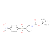 (S)-3-(4-Nitro-benzenesulfonyl)-pyrrolidine-1-carboxylic acid tert-butyl ester