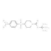 4-(4-Nitro-benzenesulfonyl)-piperidine-1-carboxylic acid tert-butyl ester