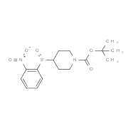 tert-butyl-4-(2-nitrophenylsulfinyl)piperidine-1-carboxylate