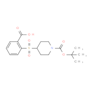 2-{[1-(tert-Butoxycarbonyl)piperidin-4-yl]-sulfonyl}benzoic acid