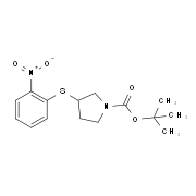 tert-butyl-3-(2-nitrophenylthio)pyrrolidine-1-carboxylate