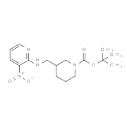 tert-butyl3-((3-nitropyridin-2-ylamino)methyl)piperidine-1-carboxylate