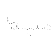 3-(5-Nitro-pyridin-2-yloxymethyl)-piperidine-1-carboxylic acid tert-butyl ester