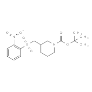 tert-butyl-3-((2-nitrophenylsulfonyl)methyl)piperidine-1-carboxylate