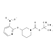 3-(3-Nitro-pyridin-2-yloxy)-piperidine-1-carboxylic acid tert-butyl ester