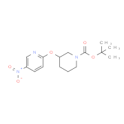 3-(5-Nitro-pyridin-2-yloxy)-piperidine-1-carboxylic acid tert-butyl ester