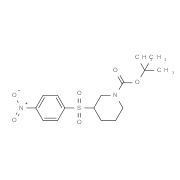 3-(4-Nitro-benzenesulfonyl)-piperidine-1-carboxylic acid tert-butyl ester