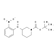 tert-butyl-3-(2-nitrophenylsulfinyl)piperidine-1-carboxylate