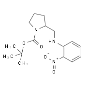 tert-butyl2-((2-nitrophenylamino)methyl)pyrrolidine-1-carboxylate
