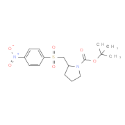 2-(4-Nitro-benzenesulfonylmethyl)-pyrrolidine-1-carboxylic acid tert-butyl ester