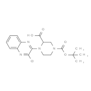4-(3-Chloro-quinoxalin-2-yl)-piperazine-1,3-dicarboxylic acid 1-tert-butyl ester