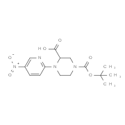 4-(5-Nitro-pyridin-2-yl)-piperazine-1,3-dicarboxylic acid 1-tert-butylester