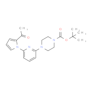 tert-butyl4-(6-(2-acetyl-1H-pyrrol-1-yl)pyridin-2-yl)piperazine-1-carboxylate