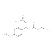 3-Ethoxycarbonylamino-3-(4-methoxy-phenyl)-propionic acid