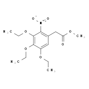 Methyl (3,4,5-triethoxy-2-nitrophenyl)acetate