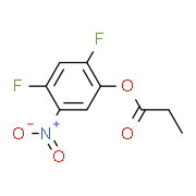 2,4-Difluoro-5-nitrophenyl propionate