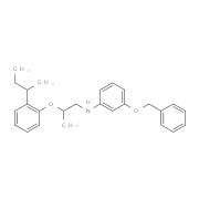 3-(Benzyloxy)-N-{2-[2-(sec-butyl)phenoxy]-propyl}aniline