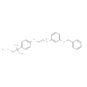 3-(Benzyloxy)-N-{2-[4-(tert-pentyl)phenoxy]-ethyl}aniline