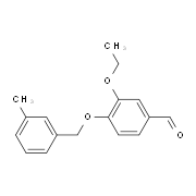 3-Ethoxy-4-[(3-methylbenzyl)oxy]benzaldehyde