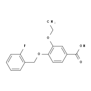 3-Ethoxy-4-[(2-fluorobenzyl)oxy]benzoic acid