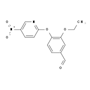 3-Ethoxy-4-[(5-nitro-2-pyridinyl)oxy]benzenecarbaldehyde