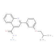 2-(3-Isobutoxyphenyl)quinoline-4-carbohydrazide