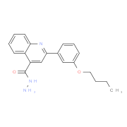 2-(3-Butoxyphenyl)quinoline-4-carbohydrazide