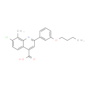 2-(3-Butoxyphenyl)-7-chloro-8-methylquinoline-4-carboxylic acid