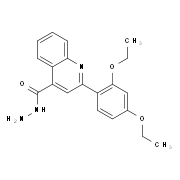 2-(2,4-Diethoxyphenyl)quinoline-4-carbohydrazide
