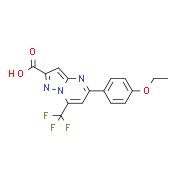 5-(4-Ethoxyphenyl)-7-(trifluoromethyl)pyrazolo-[1,5-a]pyrimidine-2-carboxylic acid