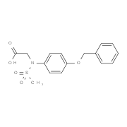 [[4-(Benzyloxy)phenyl](methylsulfonyl)amino]-acetic acid