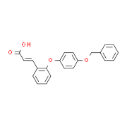 3-{2-[4-(Benzyloxy)phenoxy]phenyl}acrylic acid