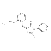 (5E)-5-(2-Ethoxybenzylidene)-2-mercapto-3-phenyl-3,5-dihydro-4H-imidazol-4-one