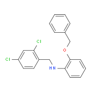 2-(Benzyloxy)-N-(2,4-dichlorobenzyl)aniline