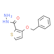 3-(Benzyloxy)-2-thiophenecarbohydrazide