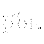 4-[4-(Ethylsulfonyl)-2-nitrophenyl]-2,6-dimethylmorpholine