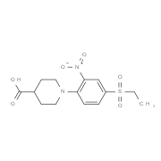 1-[4-(Ethylsulfonyl)-2-nitrophenyl]piperidine-4-carboxylic acid
