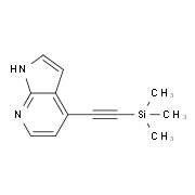 4-((Trimethylsilyl)ethynyl)-1H-pyrrolo[2,3-b]pyridine