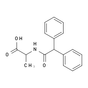 2-Diphenylacetylamino-propionic acid