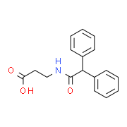 3-Diphenylacetylaminopropionic acid
