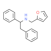 (1,2-Diphenyl-ethyl)-furan-2-ylmethyl-amine