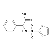 Phenyl[(thien-2-ylsulfonyl)amino]acetic acid